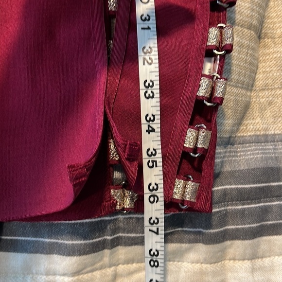 (HEAVY)Fashion Nova,Stunning & Unique, Stuck In My Head,Strapless Dress, Stretch - Picture 14 of 14